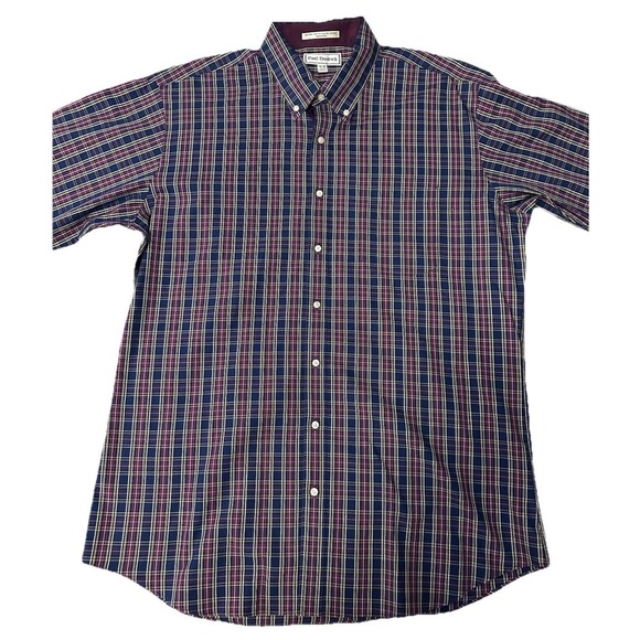 Paul Fredrick L/S Dress Shirt Slim Fit Two-Ply Cotton Multicolor Men’s 18 X 36 - Picture 2 of 10